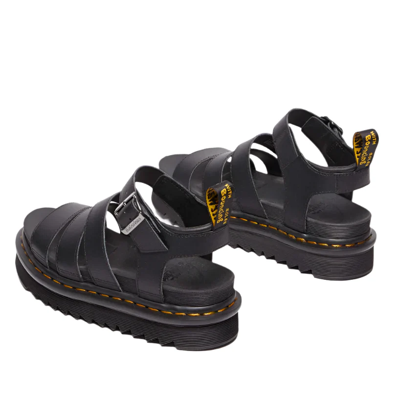 Dr Martens Blaire 3 Strap Sandal Black Athena - Image 4