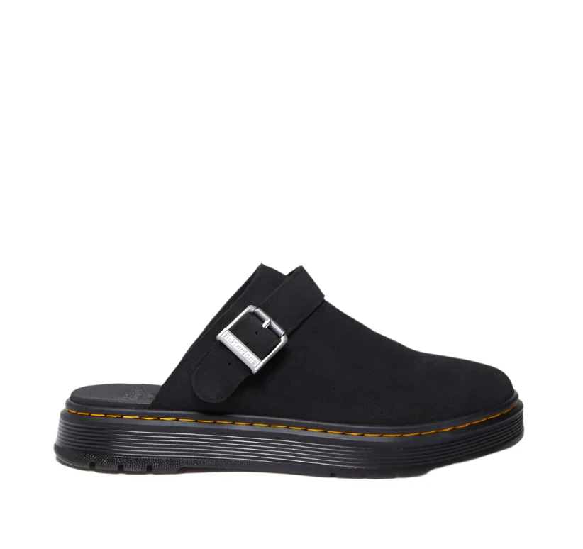 Dr Martens Brookline Mule Black Bronx Suede