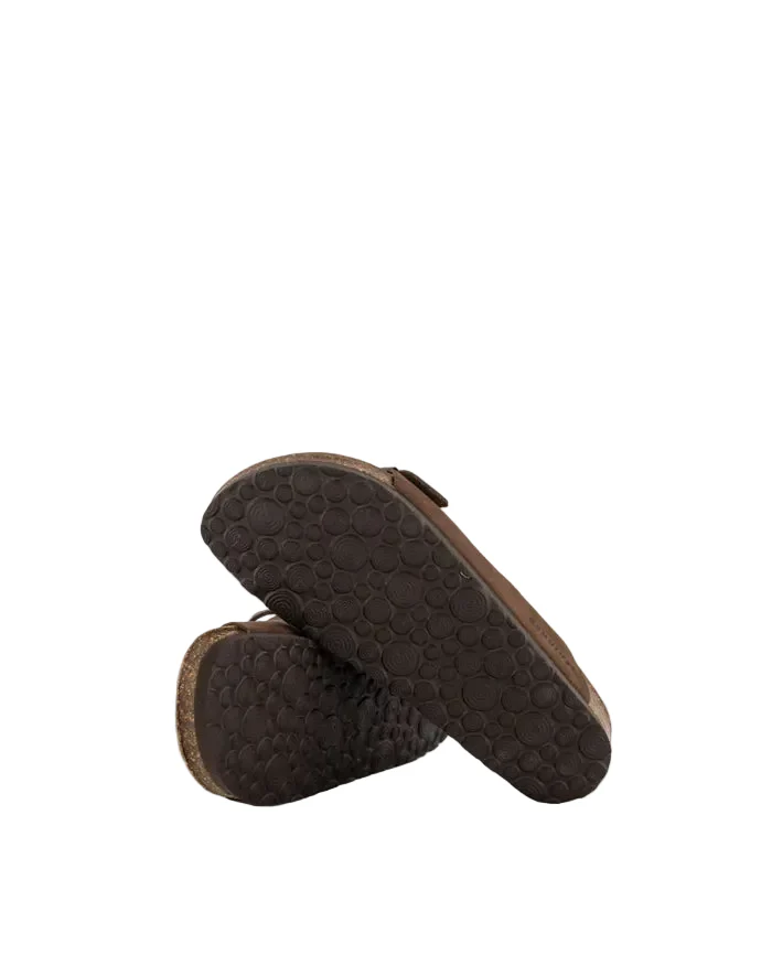 GENUINS HAWAII NUBUCK SANDAL DARK BROWN - Image 5