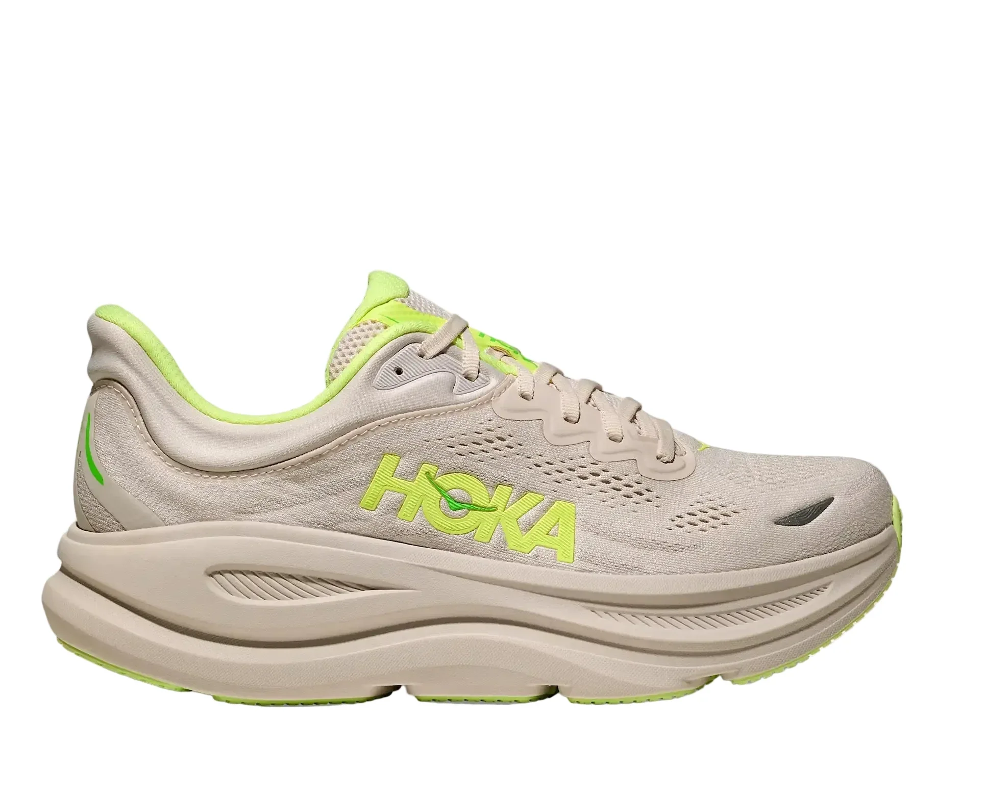Hoka Bondi 9 Grout Neon Yuzu Men’s