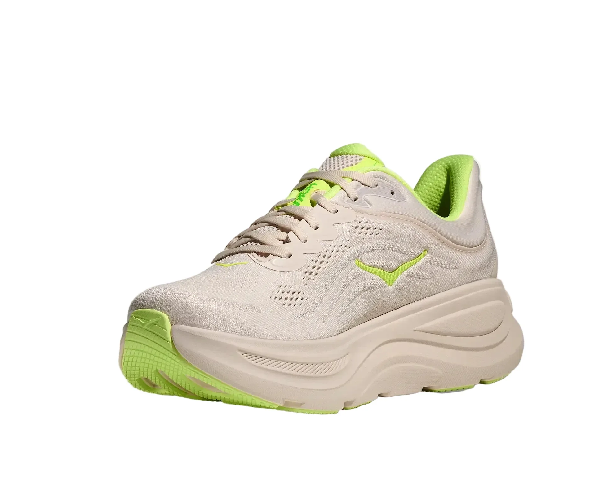 Hoka Bondi 9 Grout Neon Yuzu Men’s - Image 4