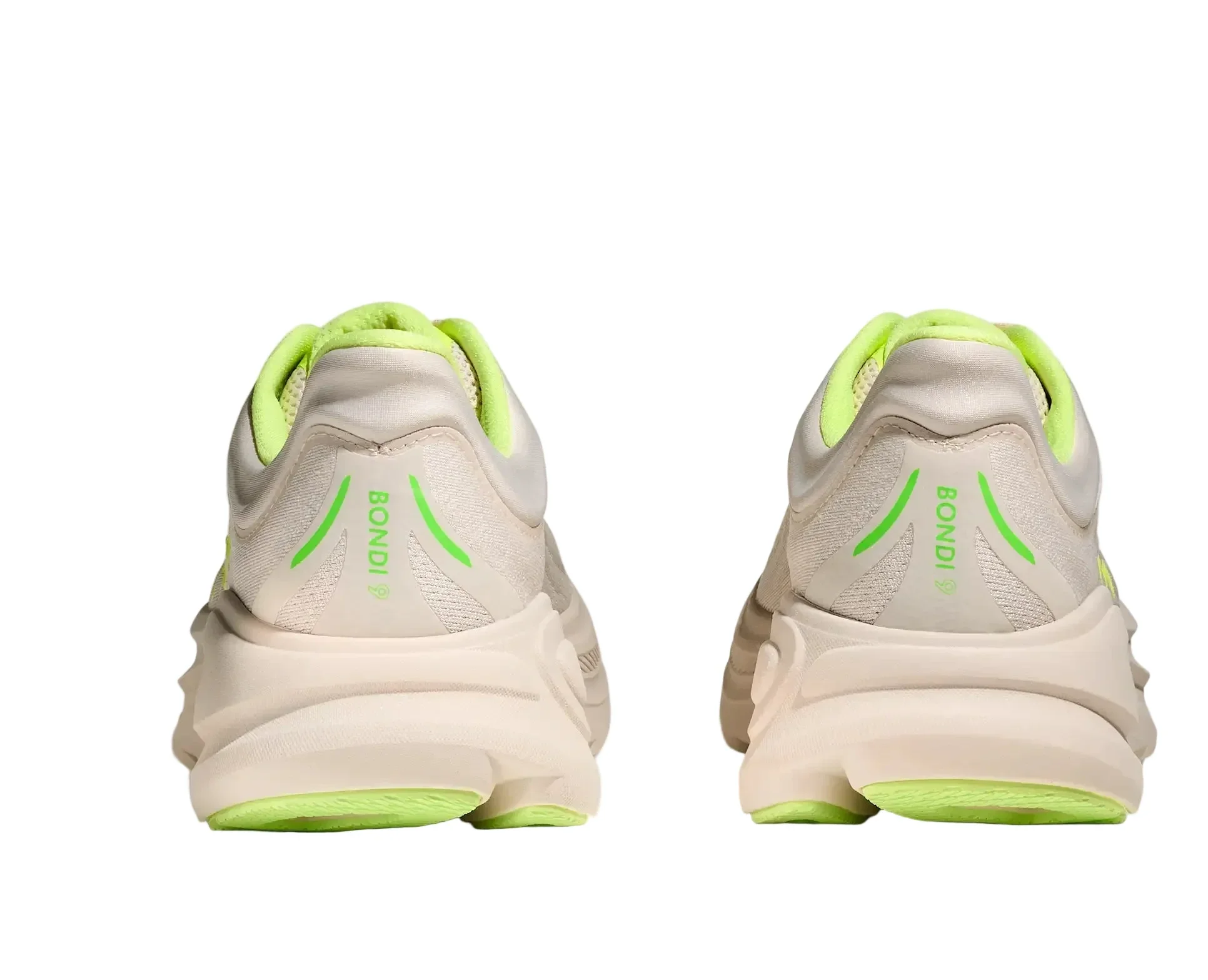 Hoka Bondi 9 Grout Neon Yuzu Men’s - Image 6