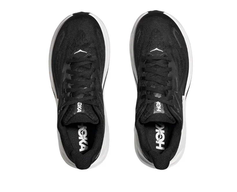 Hoka Clifton 10 Black White Women's - Image 3