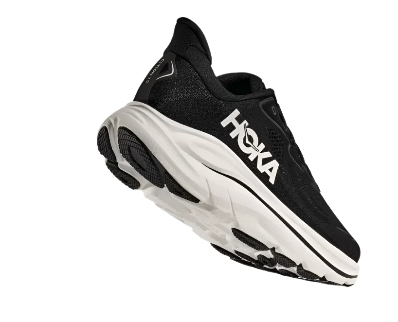 Hoka Clifton 10 Black White Women's - Image 5