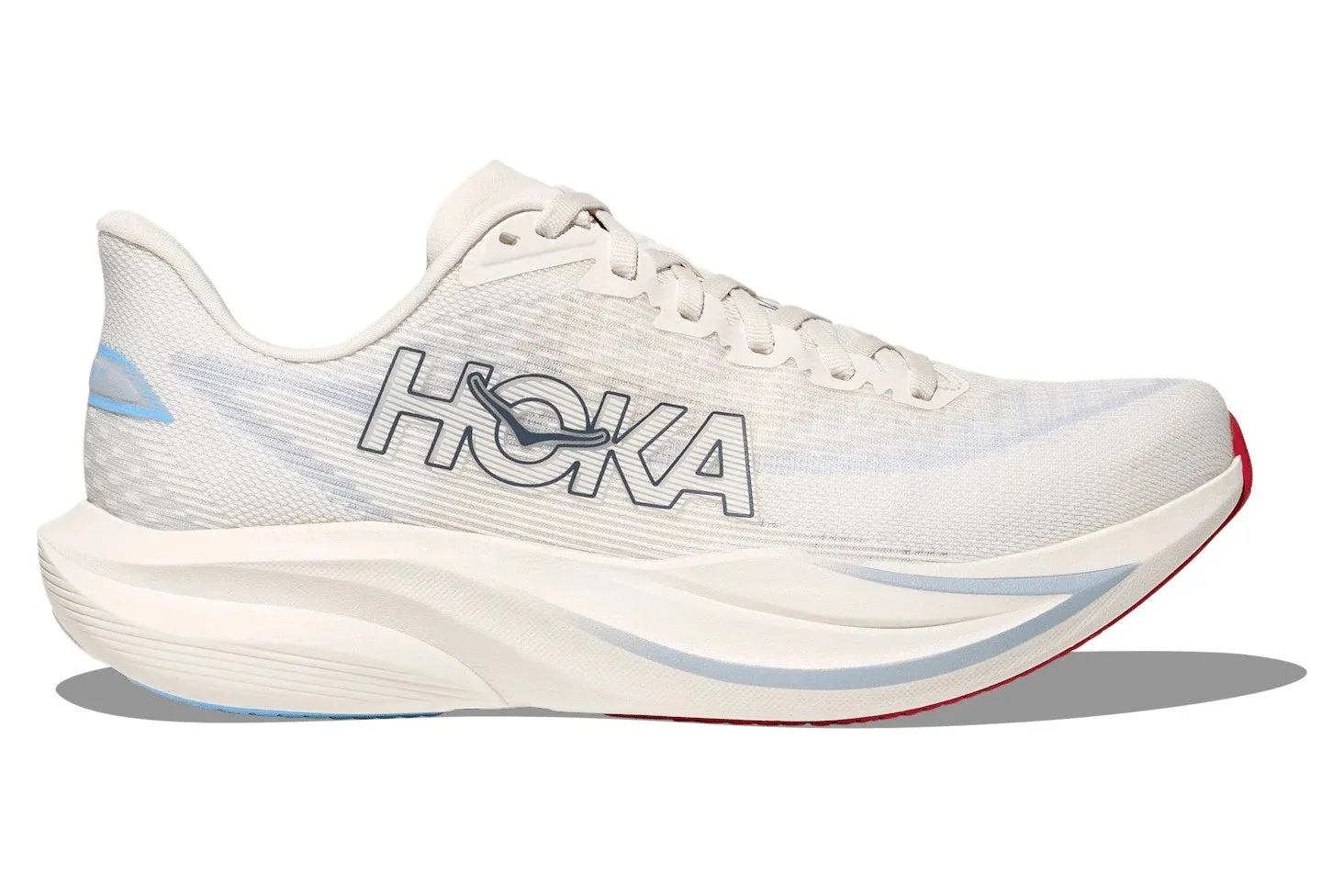 HOKA MACH 7 ALABASTER SOARING BLUE WOMEN'S