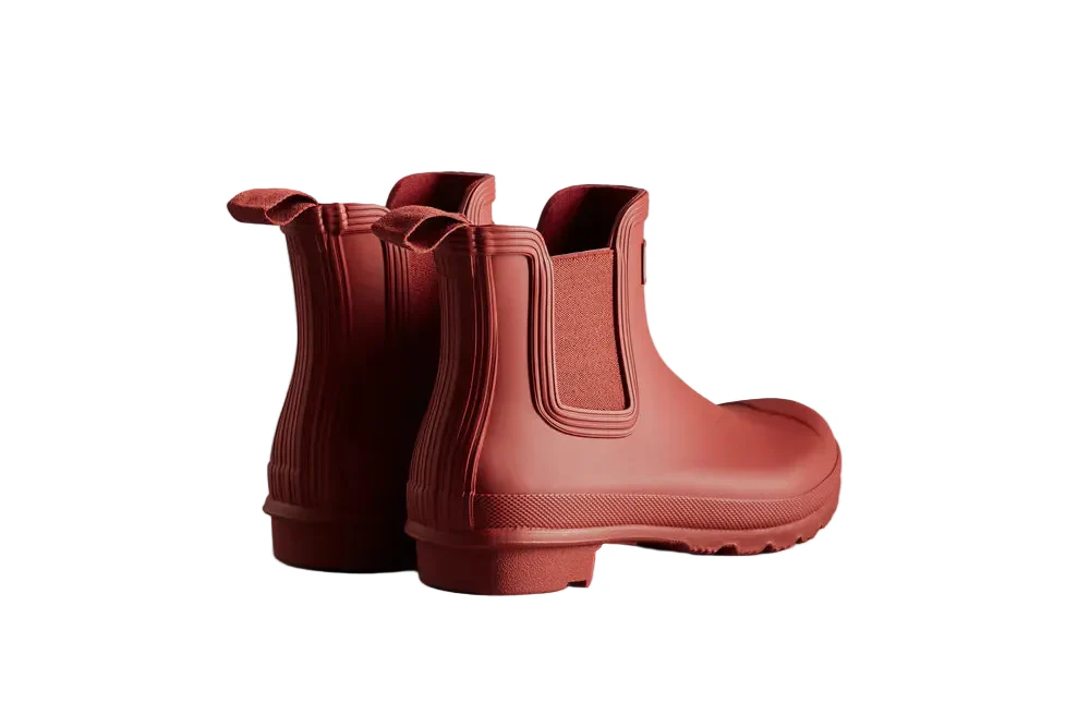 HUNTER ORIGINALS CHELSEA BOOT RED WOMEN'S - Image 3