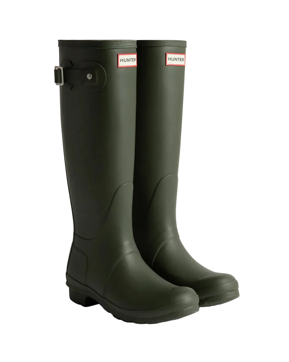 HUNTER ORIGINALS TALL BOOT DARK OLIVE WOMEN'S - Image 4
