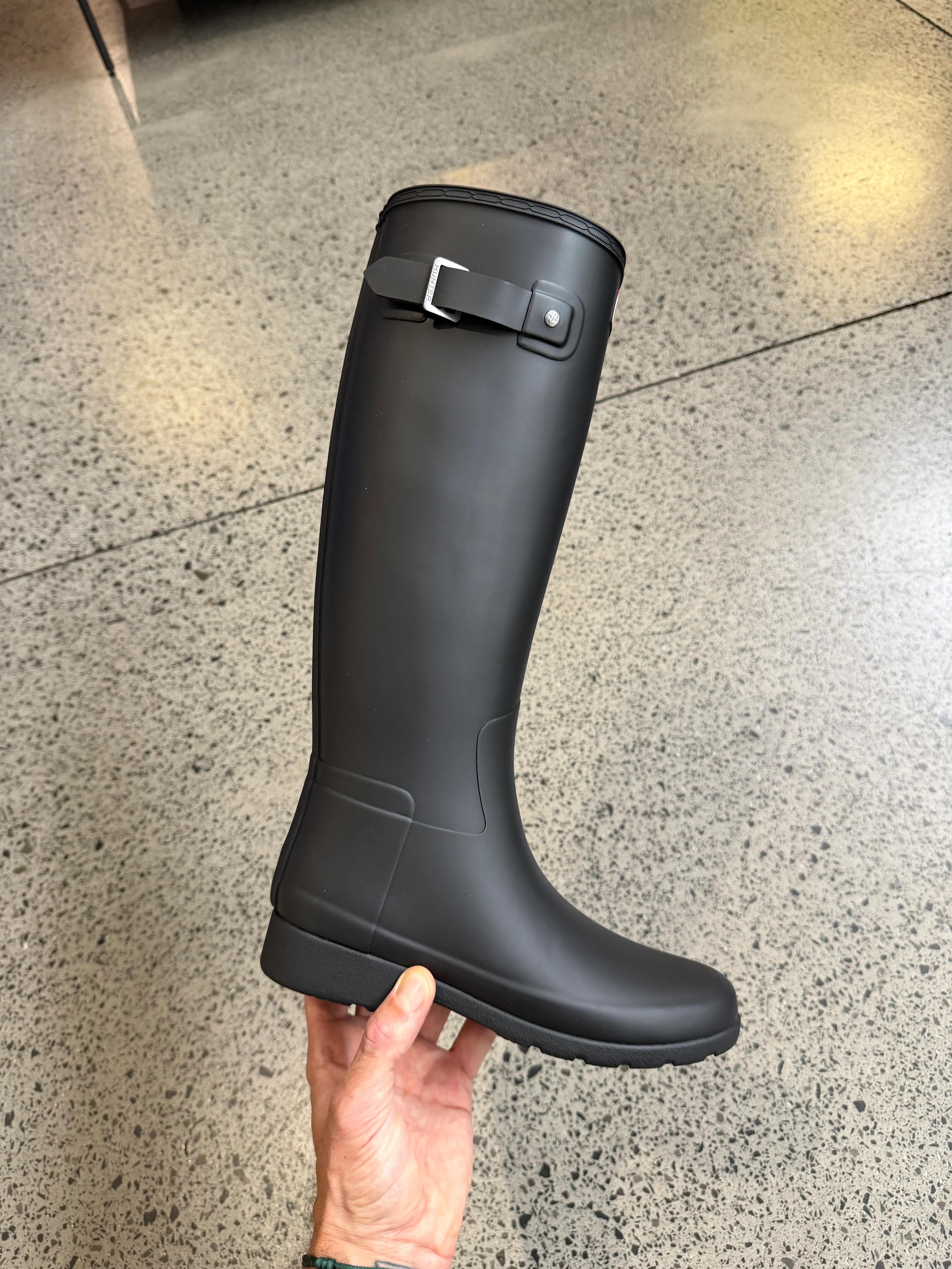HUNTER REFINED TALL BOOT BLACK WOMEN'S - Image 2