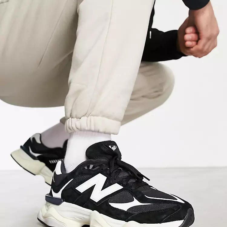 New Balance 9060 Black White - Image 4