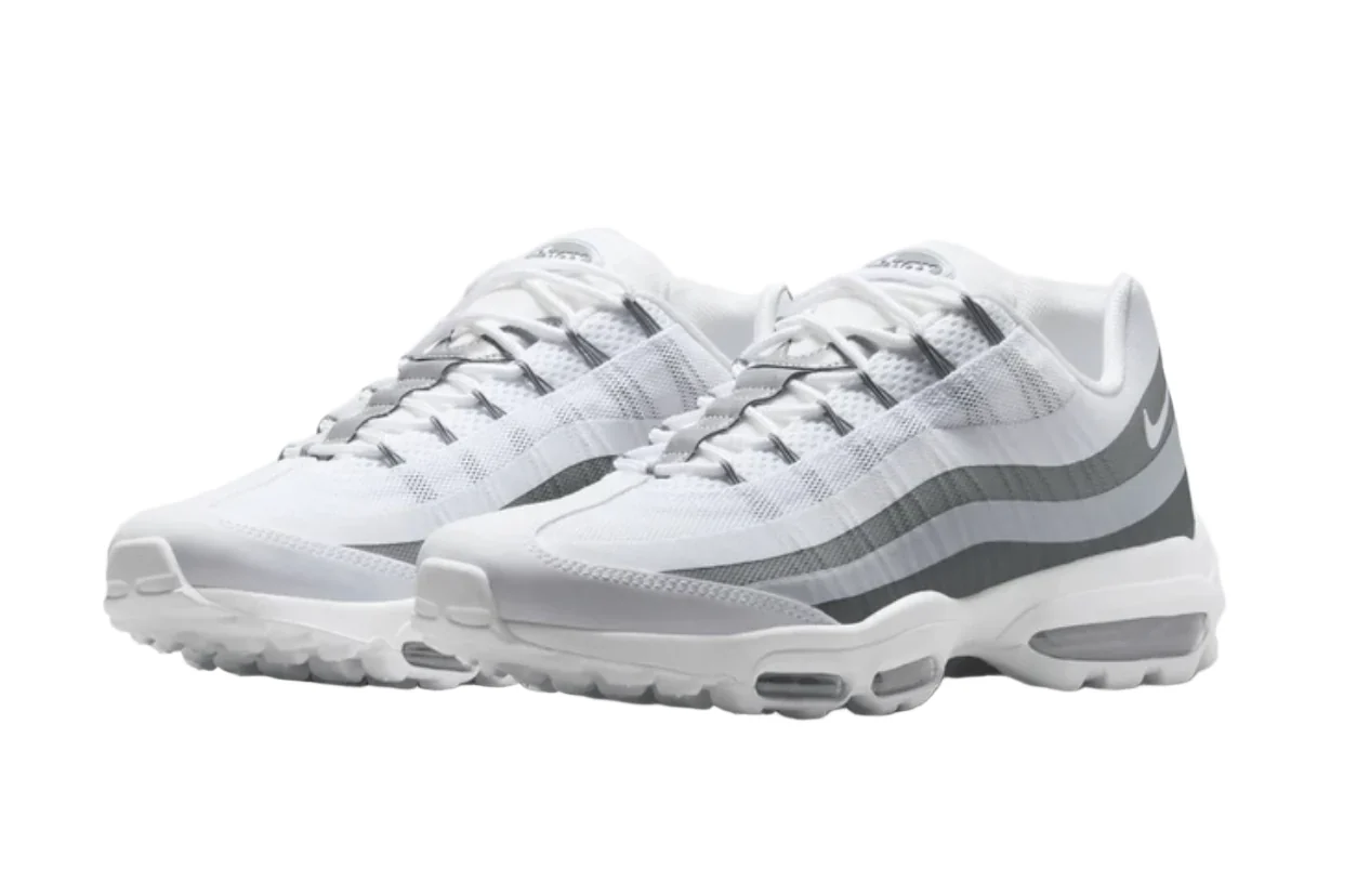 Nike Air Max 95 Ultra White Grey - Image 3
