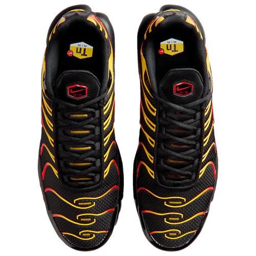 Nike Air Max Plus Tuned 1 Black University Gold Red - Image 5