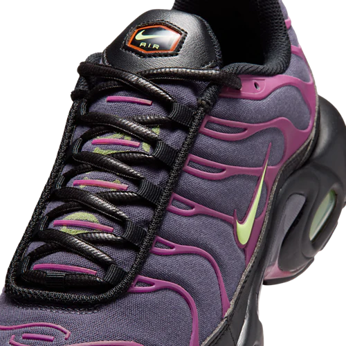 Nike Air Max Plus Tuned 1 Dark Raisin Liquid Lime - Image 8
