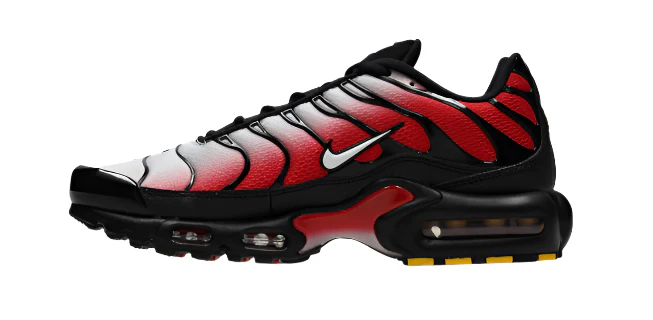 Nike Air Max Plus Tuned 1 Pure Platinum University Red Black White - Image 5