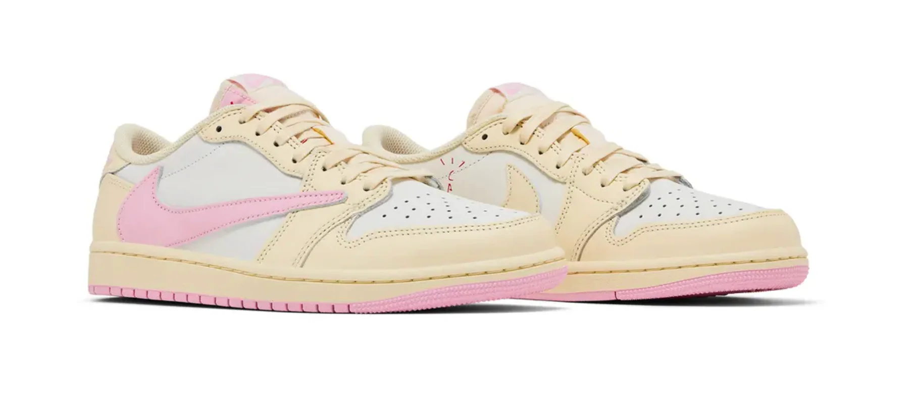 Nike Jordan 1 Retro Low OG SP Travis Scott Shy Pink - Image 6