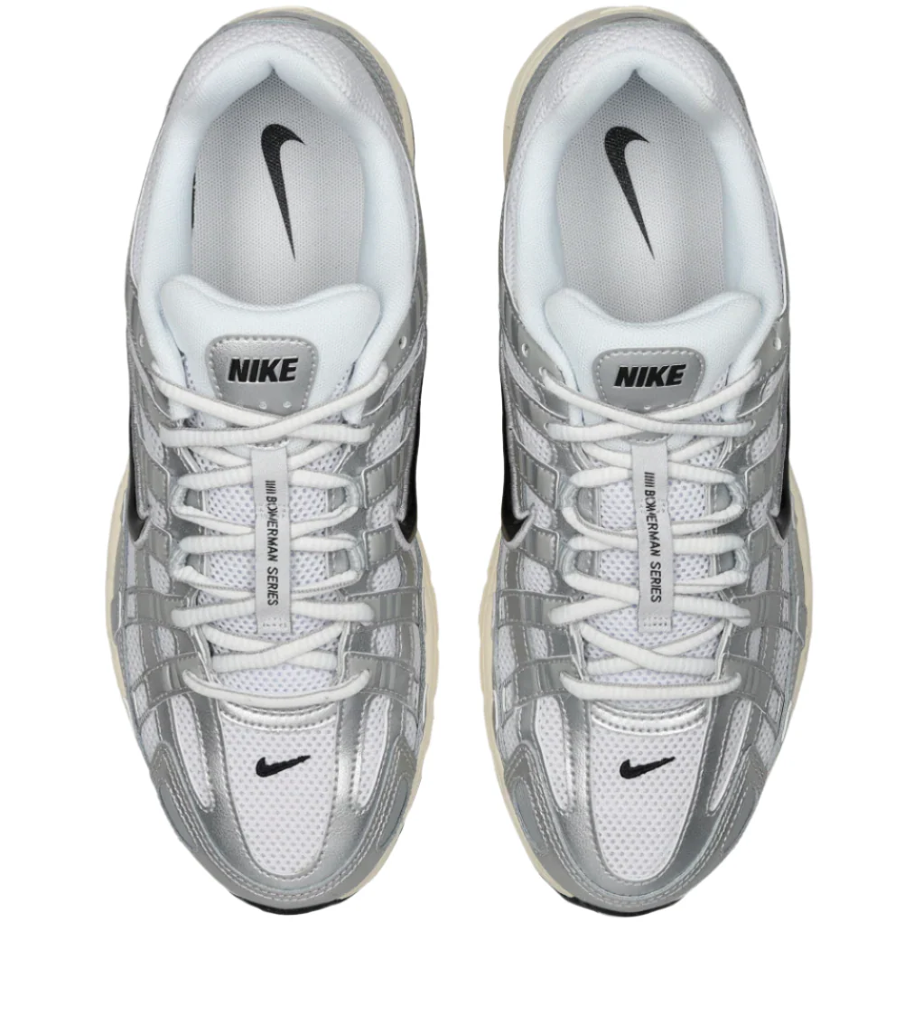 Nike P-6000 Metallic Flat Silver - Image 5