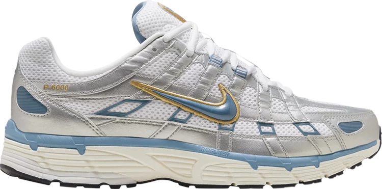 Nike P-6000 Metallic Silver Aegean Storm