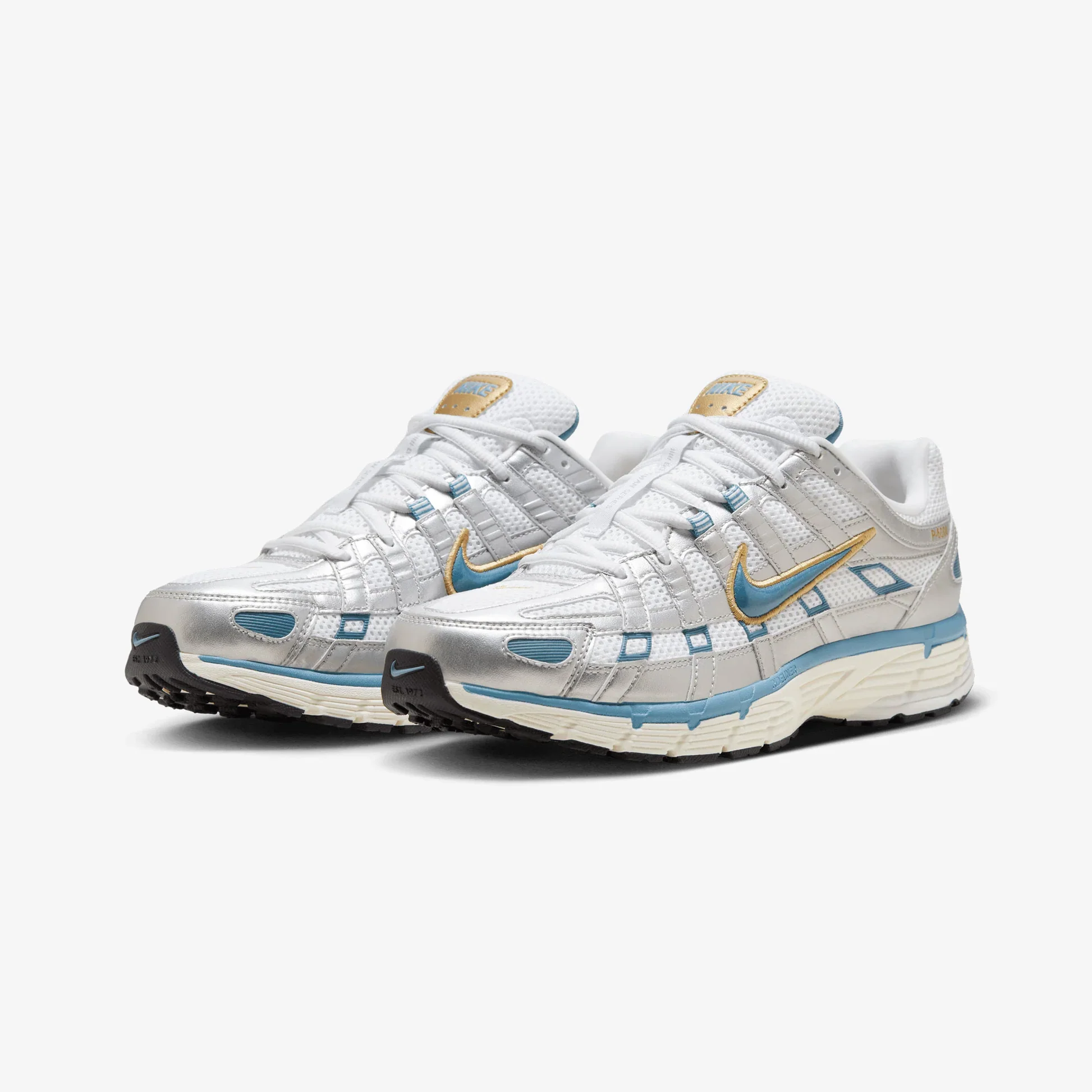 Nike P-6000 Metallic Silver Aegean Storm - Image 2