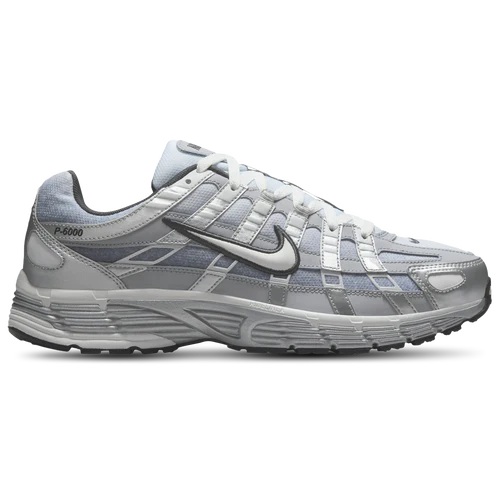 Nike P-6000 Metallic Silver Summit White-Wolf Grey