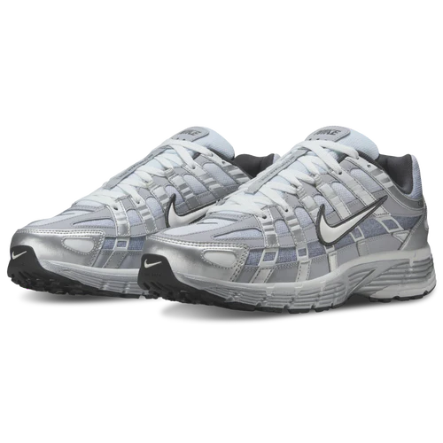 Nike P-6000 Metallic Silver Summit White-Wolf Grey - Image 2