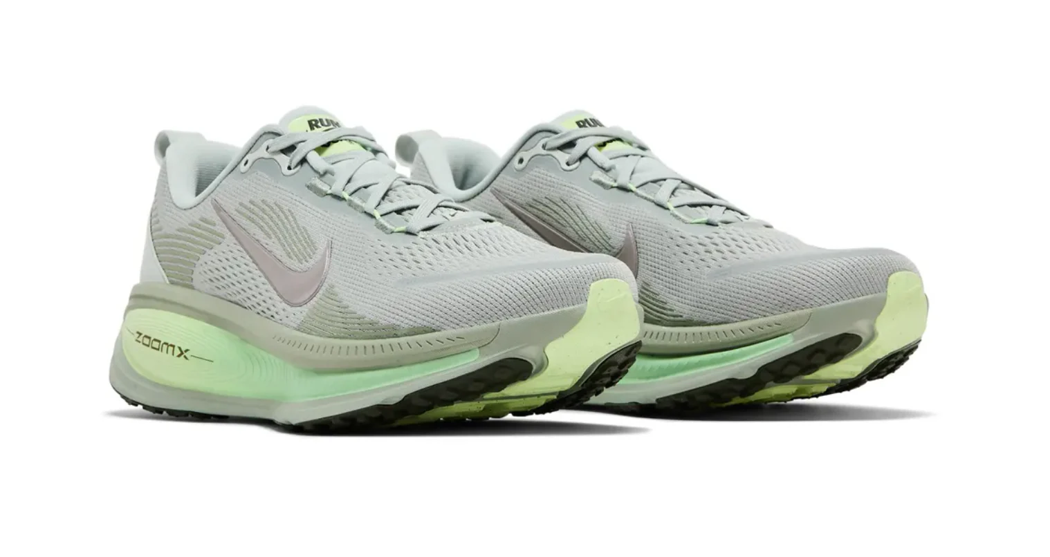 Nike Vomero 18 Light Silver Barely Volt Dusty Olive College Grey - Image 5