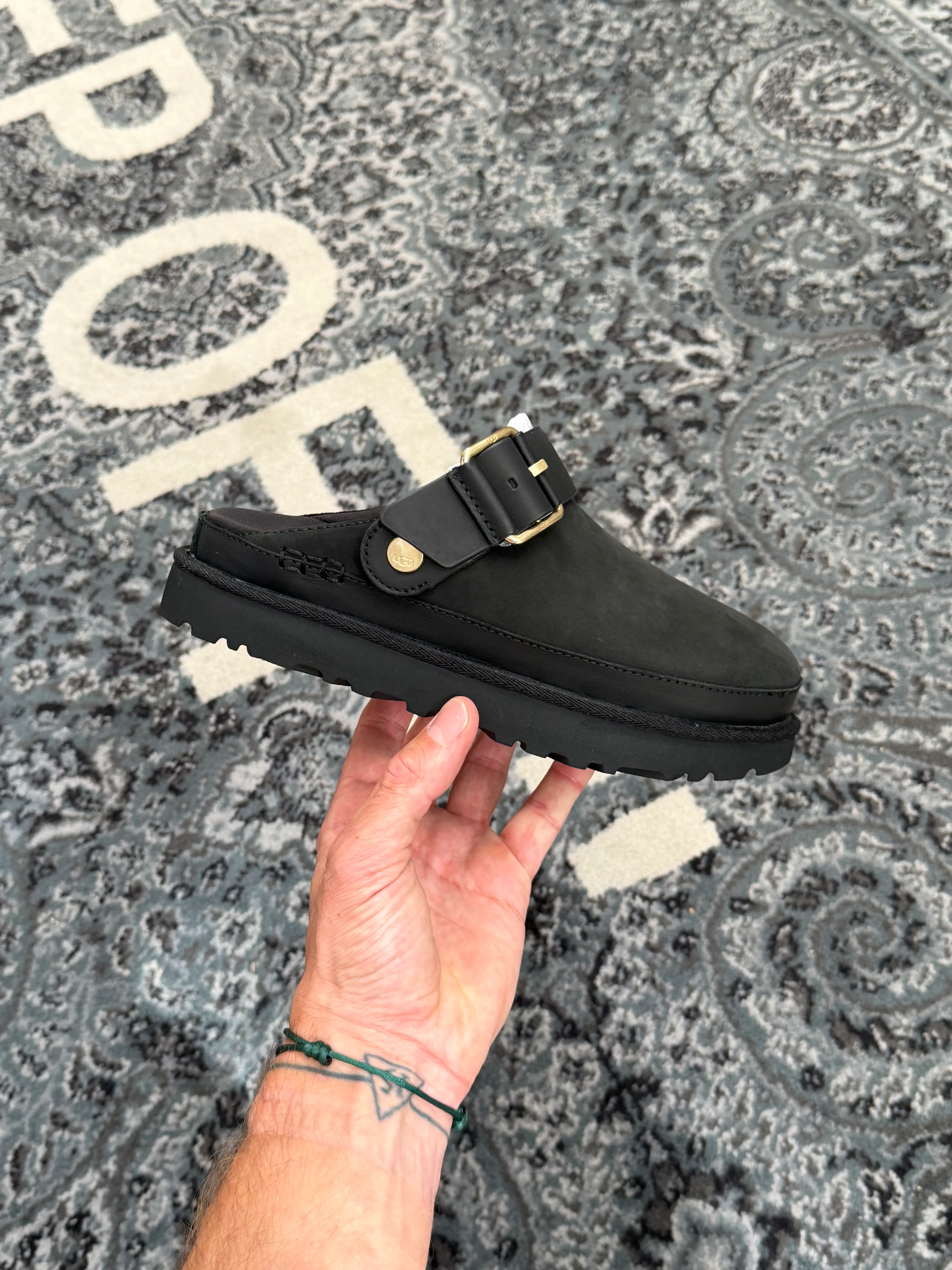 UGG Goldenstar Villa Clog Black Womenâs - Image 3